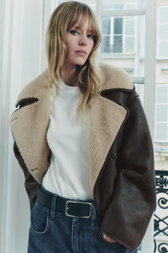 Chaqueta Abrigozara Zara Abrigo Borrego Shein Chaqueta Abrigo Zara