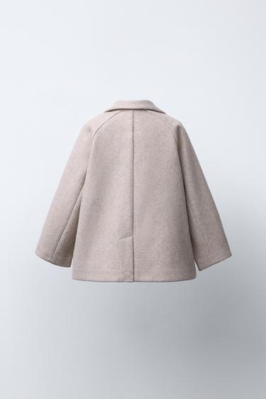 COAT - Beige by Zara - Image 3