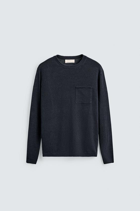 REGULAR FIT 100% LINEN JUMPER from Zara - $79.90