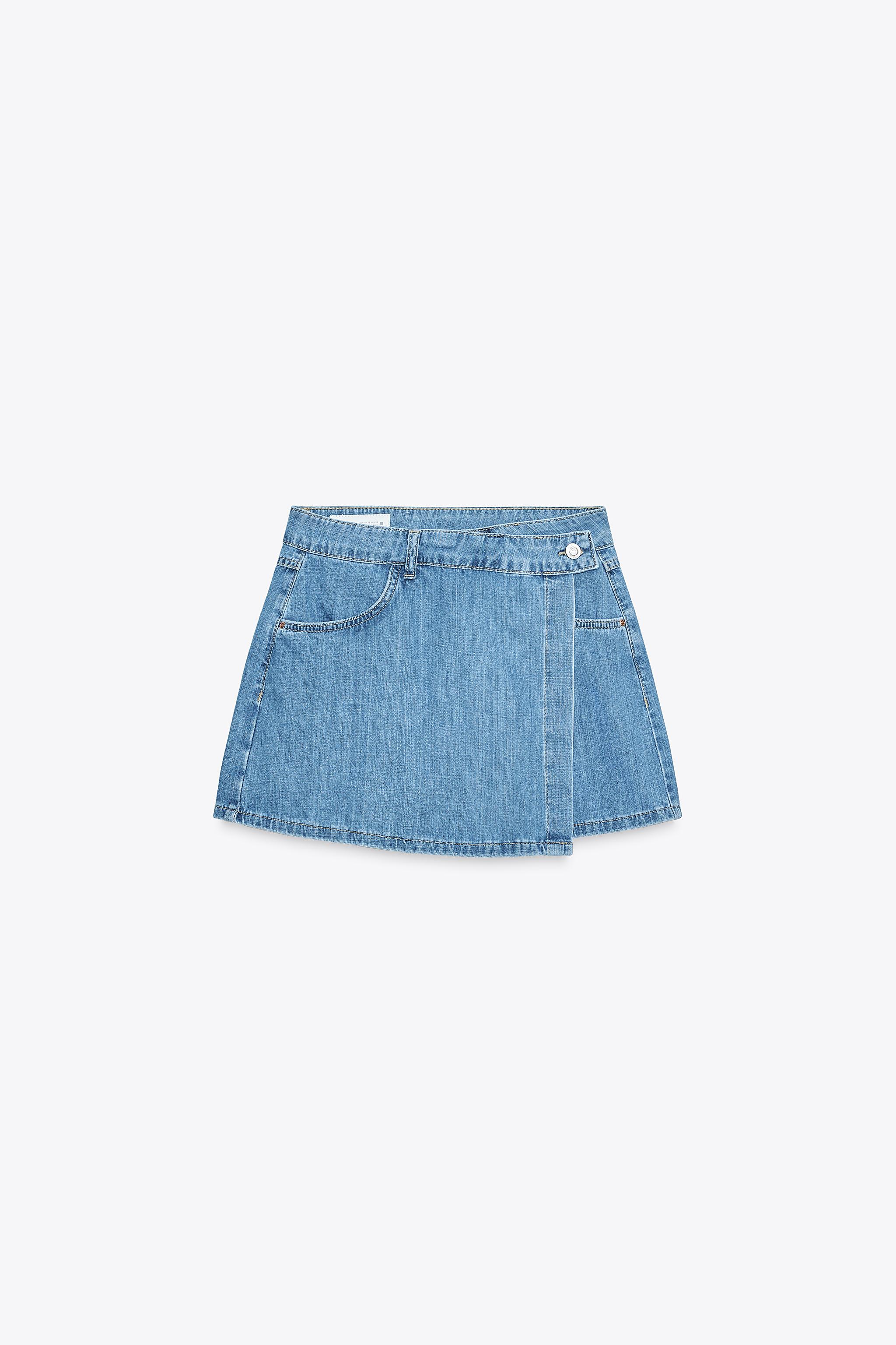 JUPE-CULOTTE Z1975 CROISÉE EN JEAN