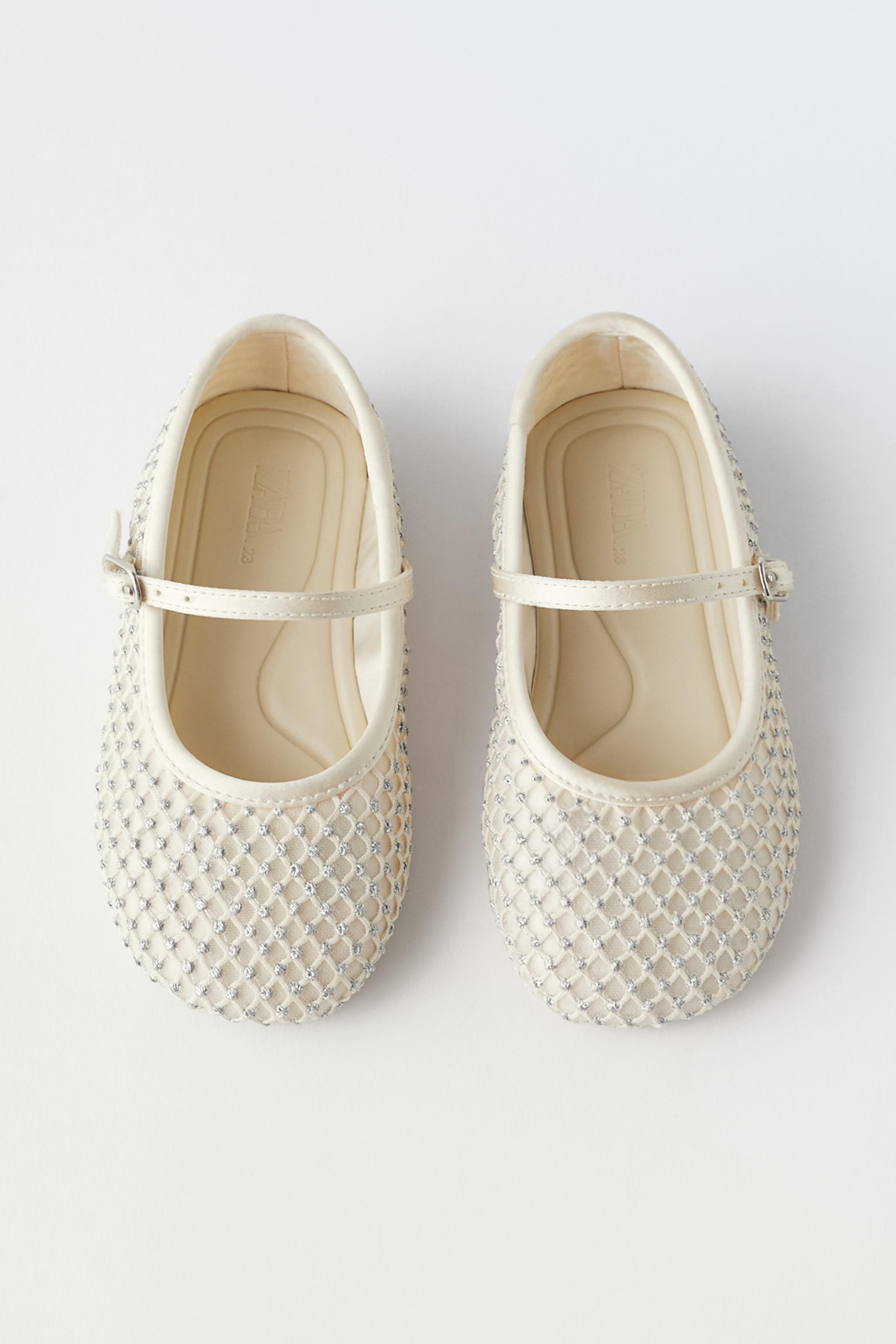 White rhinestone hot sale flats