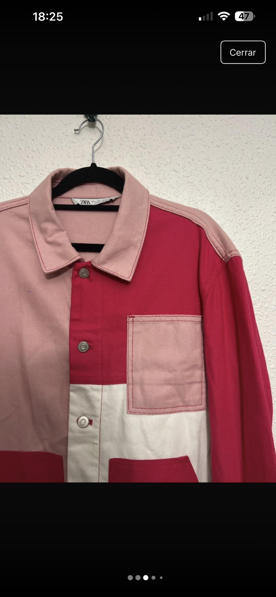 COLOUR BLOCK JACKET - Image 3
