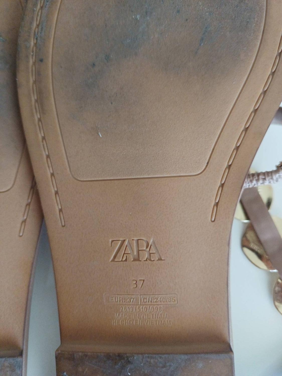 BEADED FLAT SANDALS - Image 4