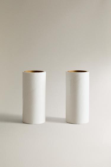 ADHESIVE LINT ROLLER REFILL (PACK OF 2) - Light beige by Zara
