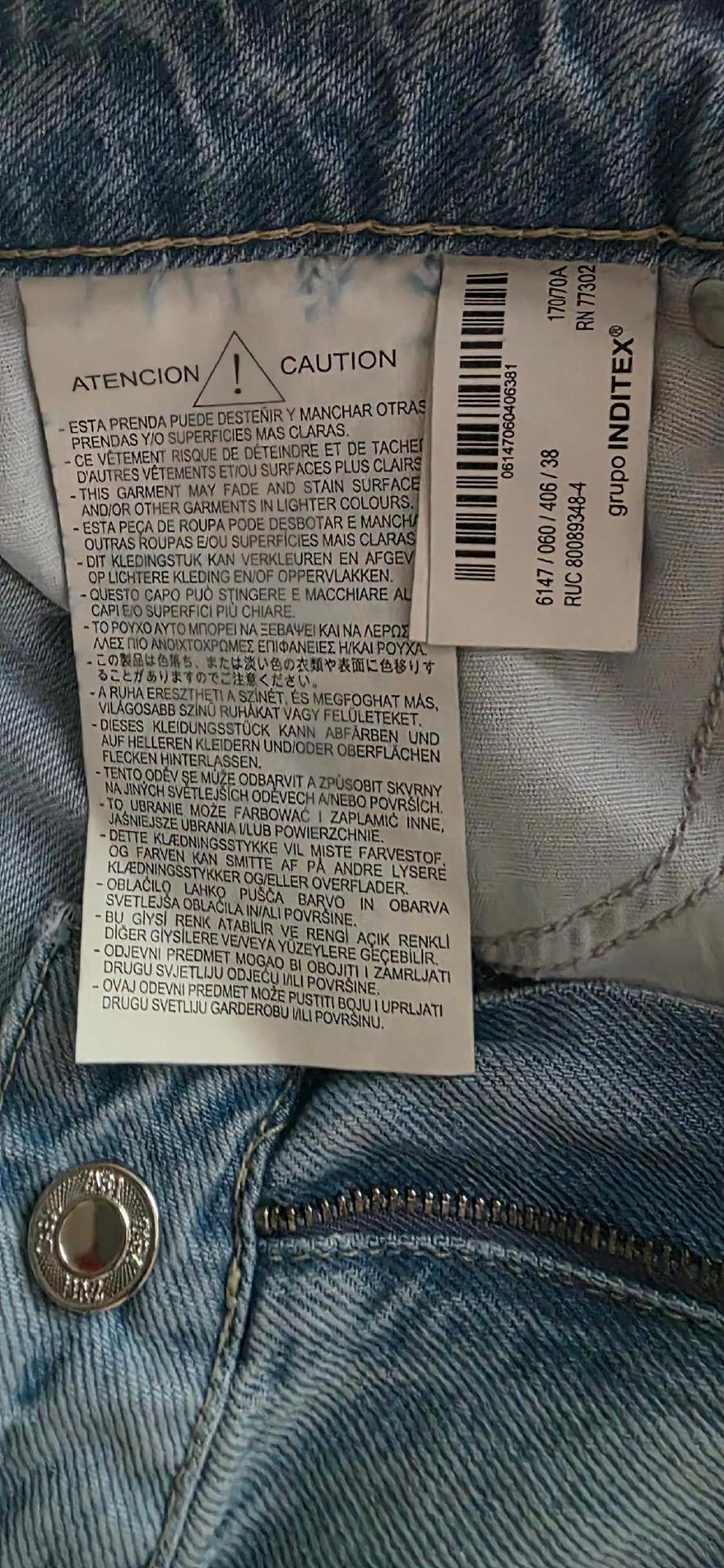 Z1975 MID-RISE WIDE LEG LONG LENGTH JEANS - Image 6