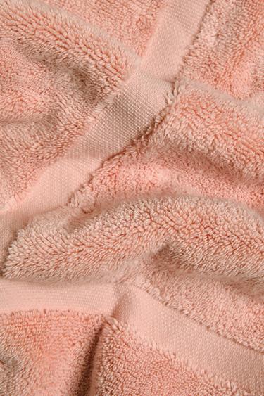TAPIS DE BAIN BOUCLÉ DOUX - Saumon clair de Zara - Image 3