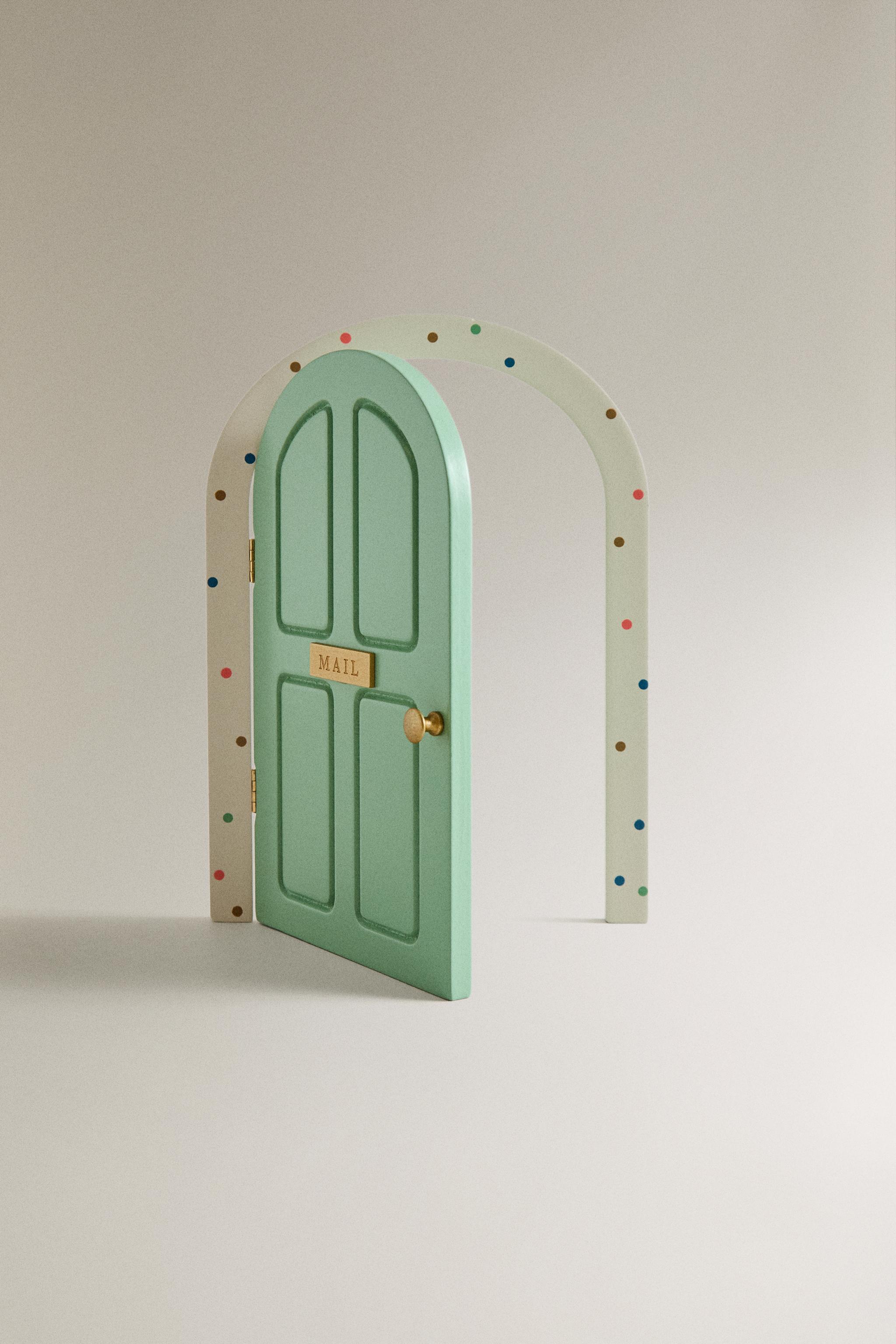 LARGE KIDS' MINI DOOR — Light green