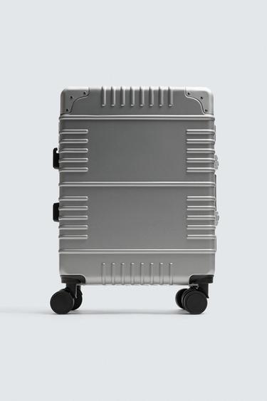 Zara TRAVEL SUITCASE - Silver