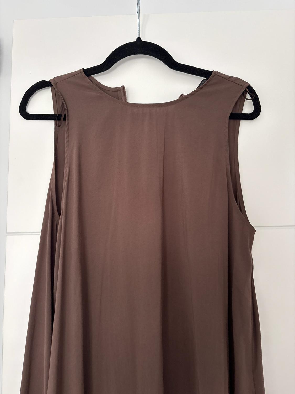 FLOWING VOLUMINOUS MIDI DRESS - Image 4