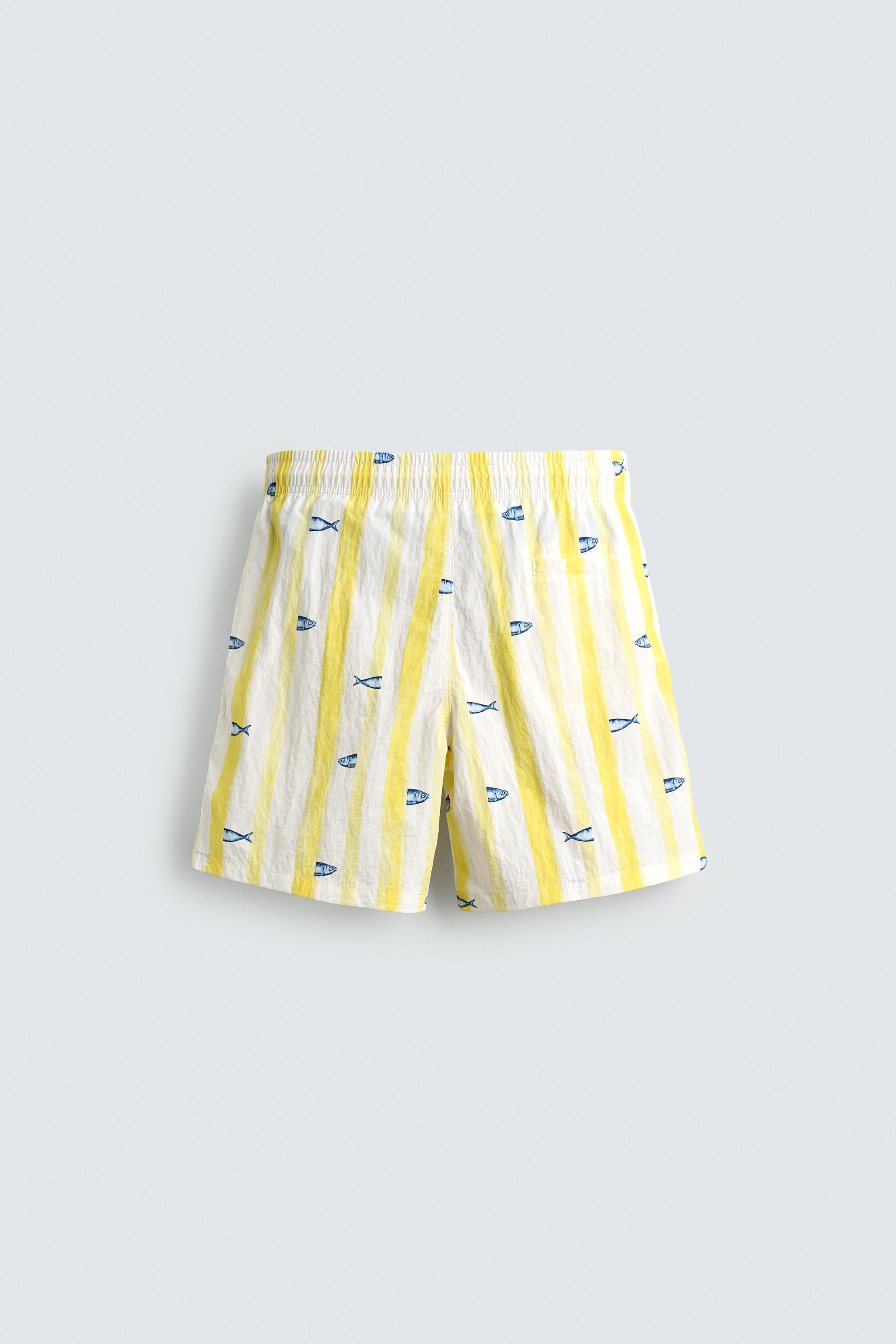 LONG FISH PRINT SWIMSUIT