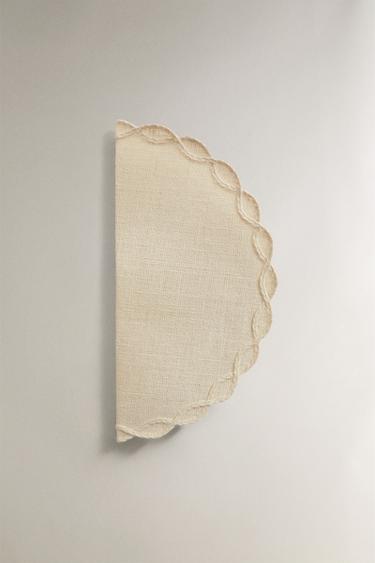 SET DE TABLE DÉTAIL CHAÎNETTE - Beige clair de Zara - Image 1