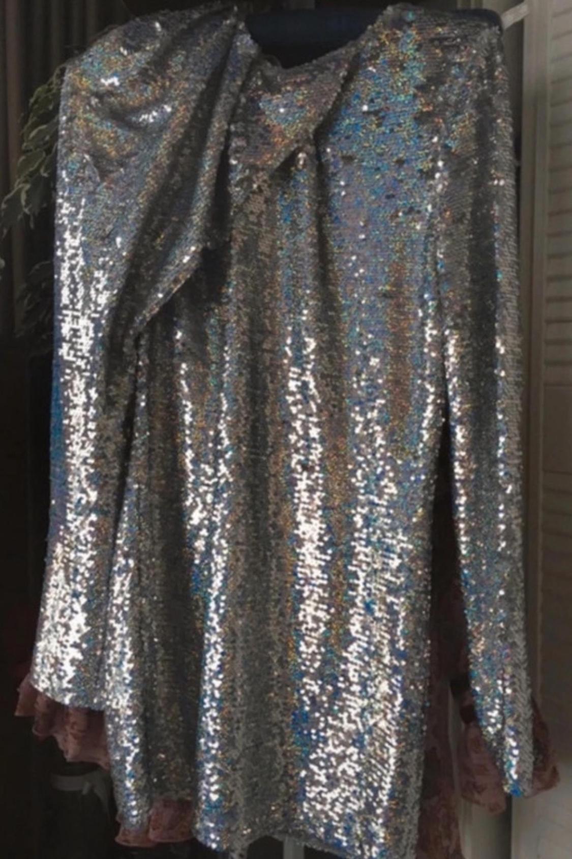 SHORT SEQUIN DRESS