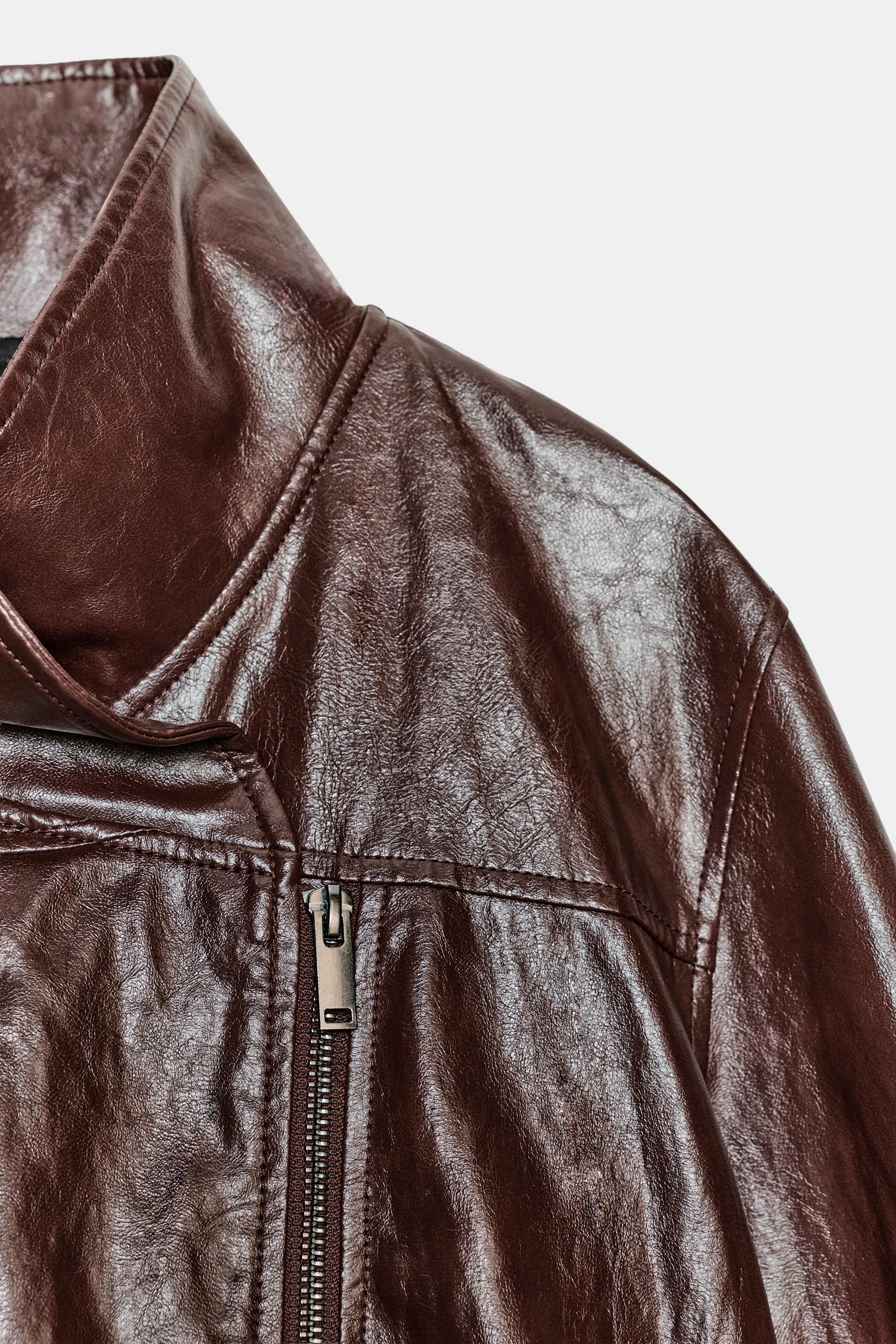 ZW COLLECTION FAUX LEATHER JACKET