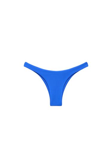 PLAIN BIKINI BOTTOMS - Bluish by Zara