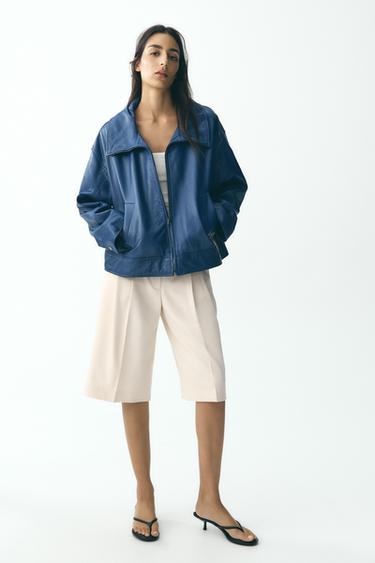 BERMUDA PINZAS ZW COLLECTION - Crudo de Zara