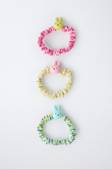 3-PACK OF MIFFY™ MERCIS BV © SCRUNCHIES - Pink by Zara - Image 3