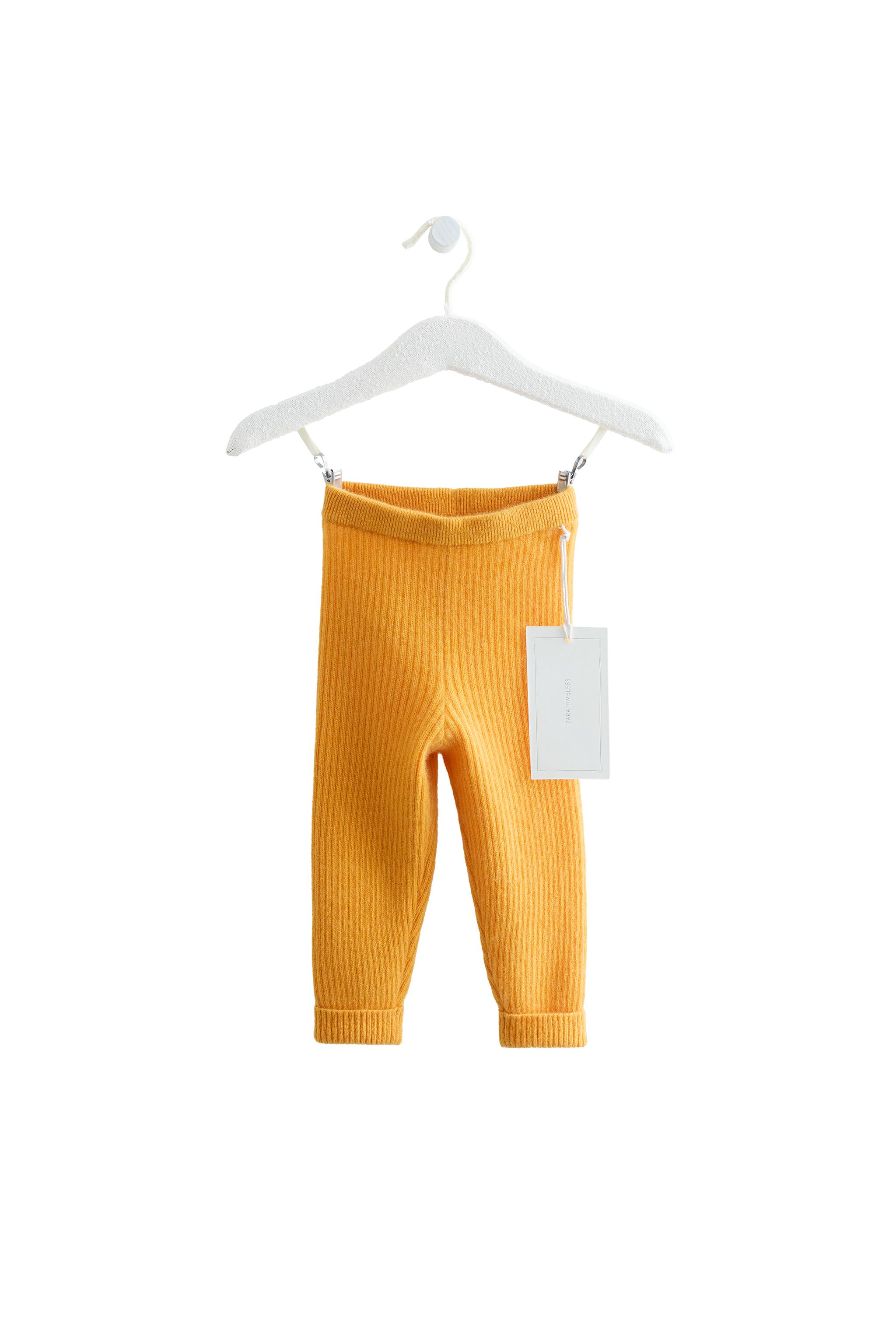 ZARA TIMELESS - 100%カシミヤ レギンス - イエロー | ZARA Japan / 日本