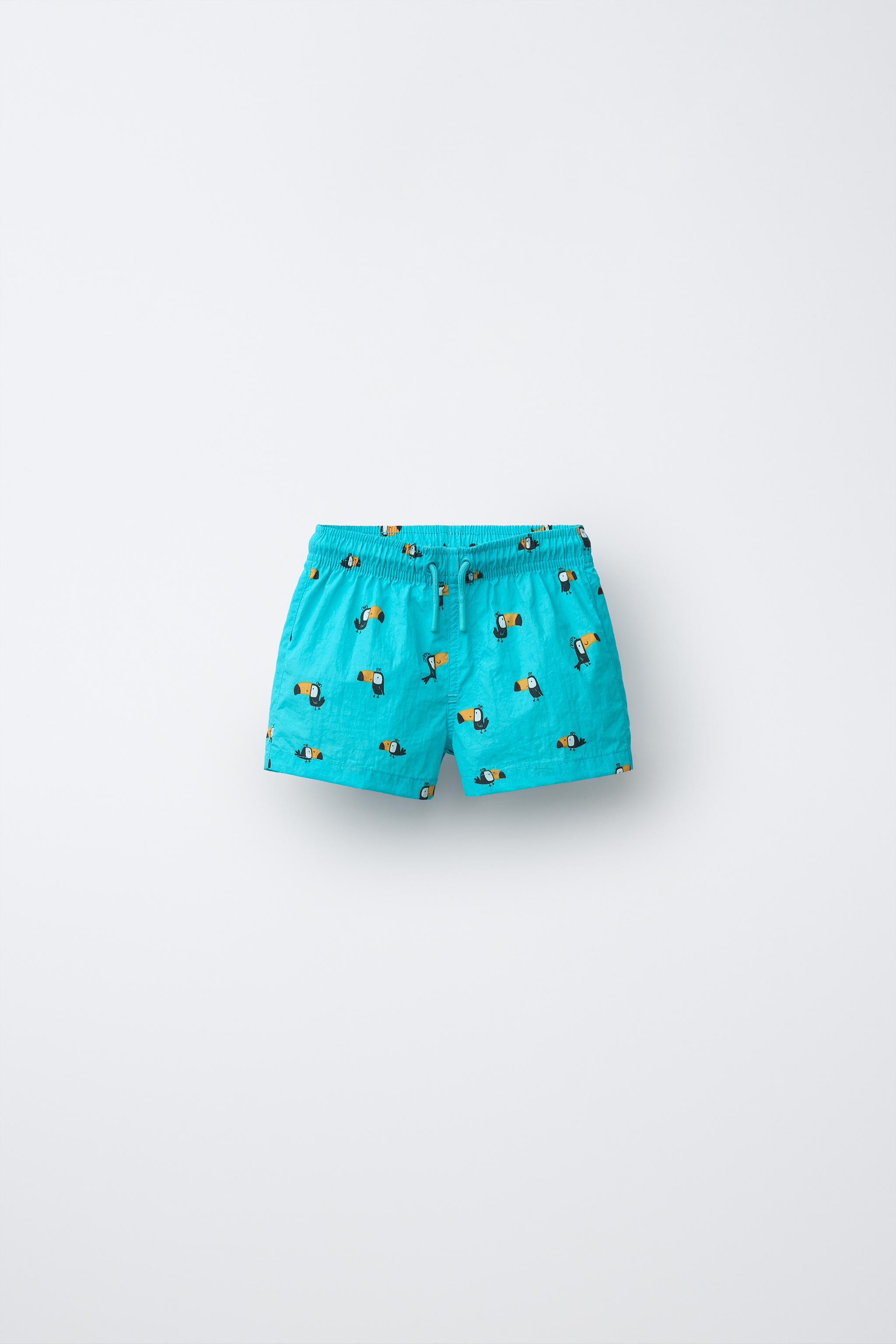 2-6 YEARS / TOUCAN SWIM SHORTS