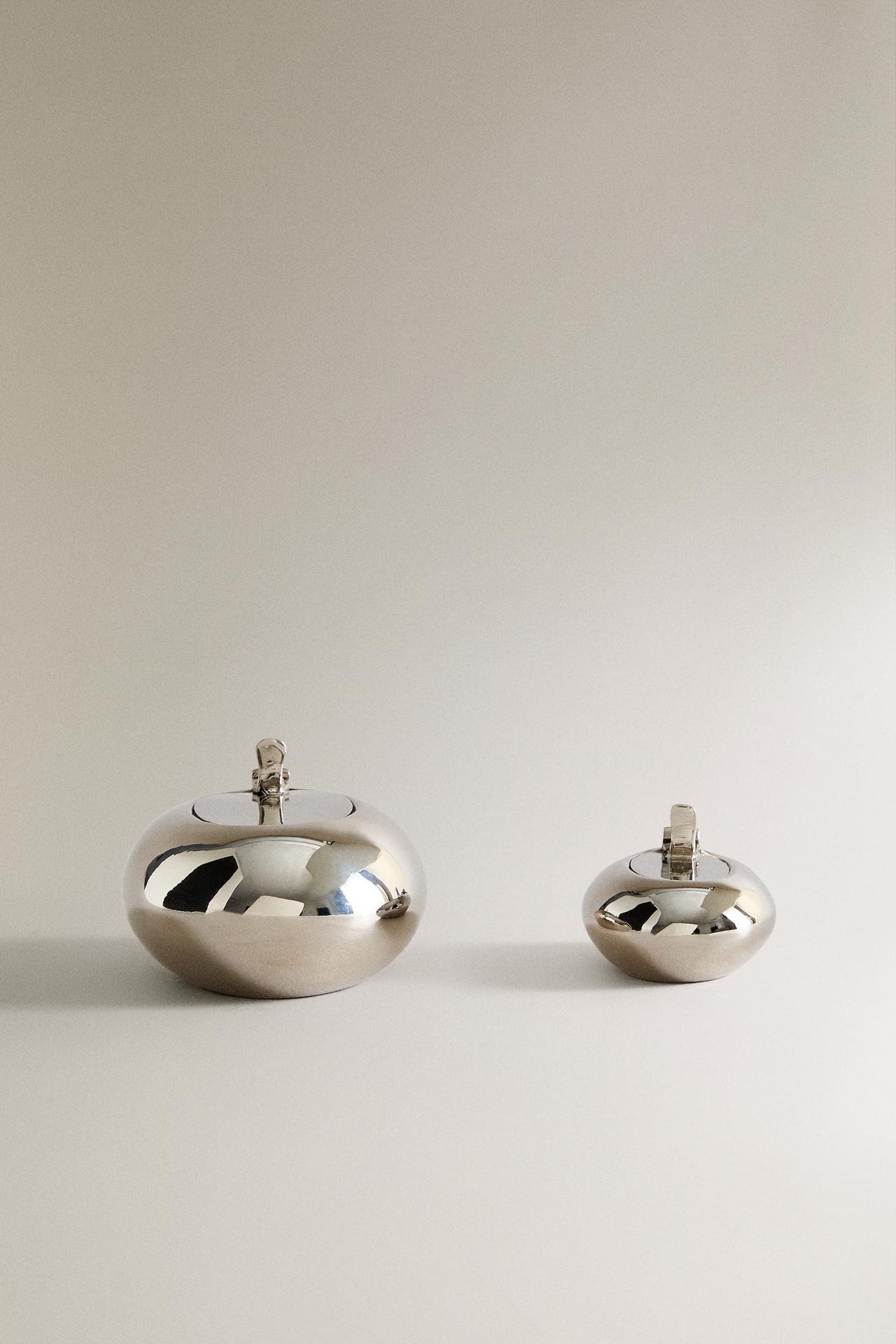 CHROME ASHTRAY — Silver