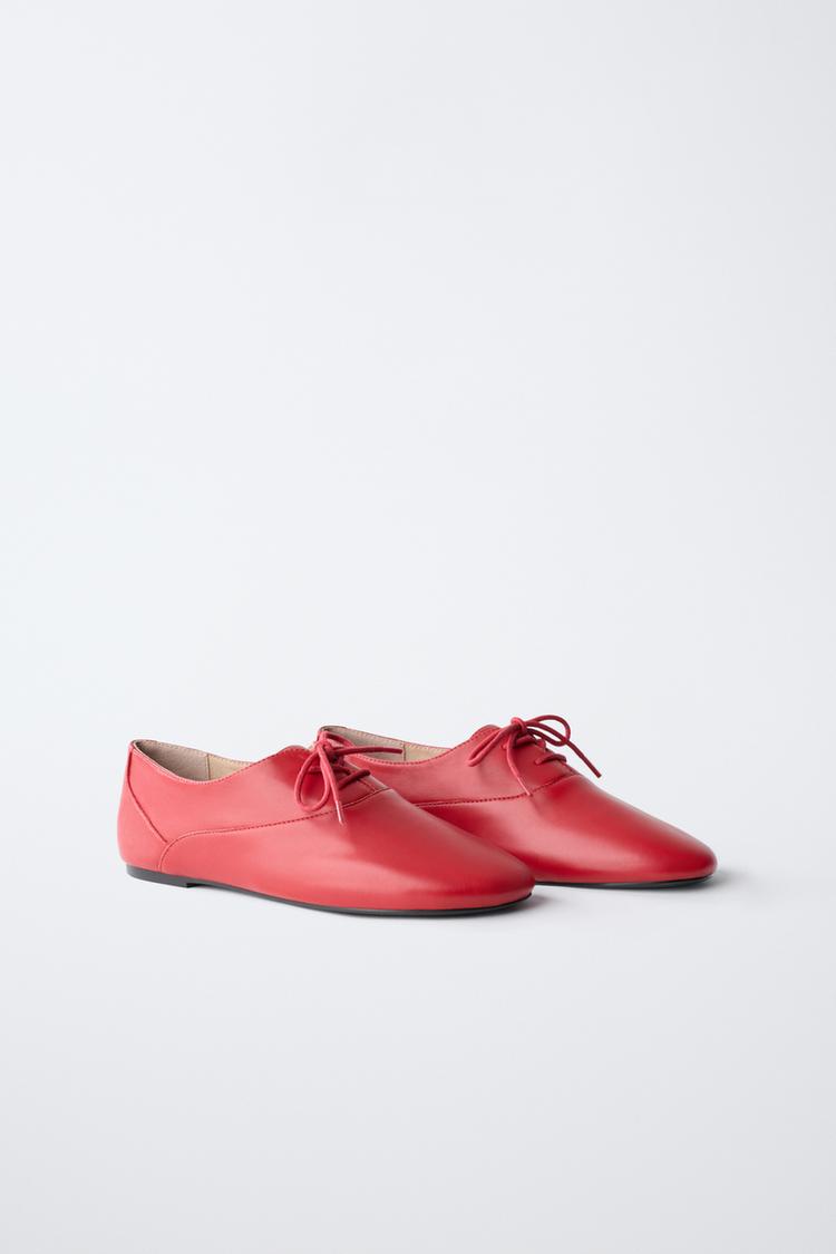 Zapatos Derby de cuero con cordones 2