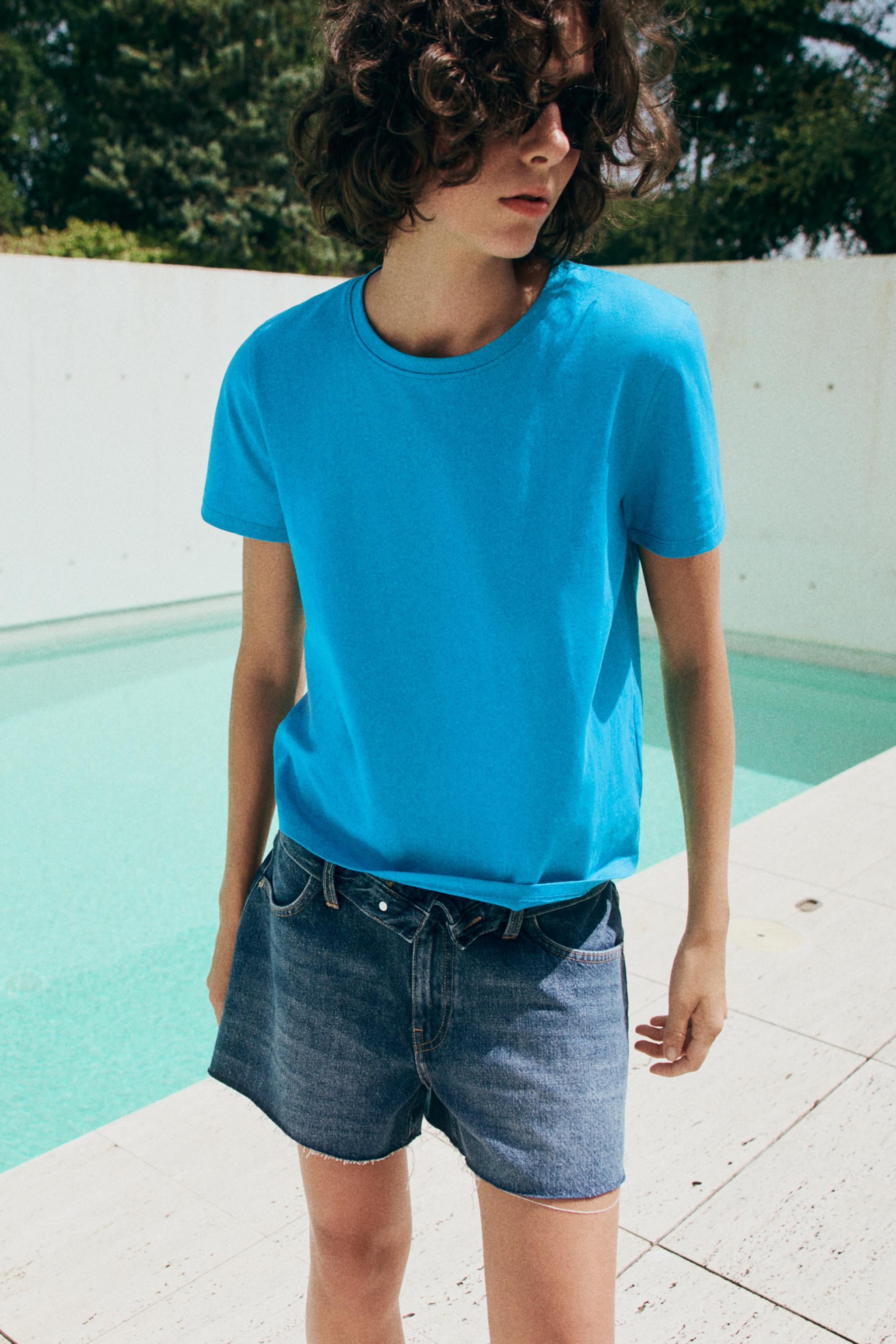 Детские футболки Zara RUSTIC COTTON T-SHIRT — фото 9