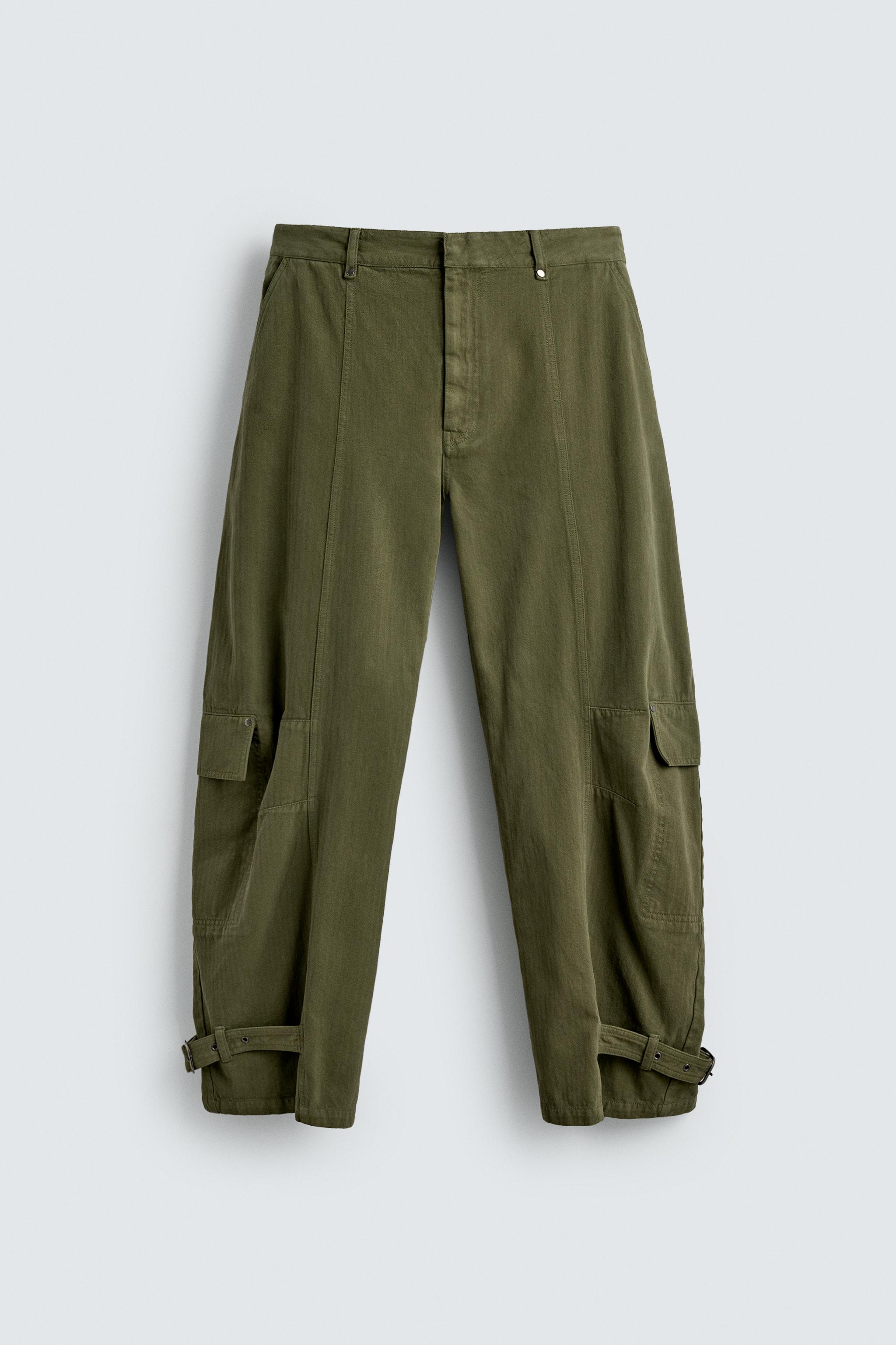 CARGO PANTS WITH SIDE LOOPS