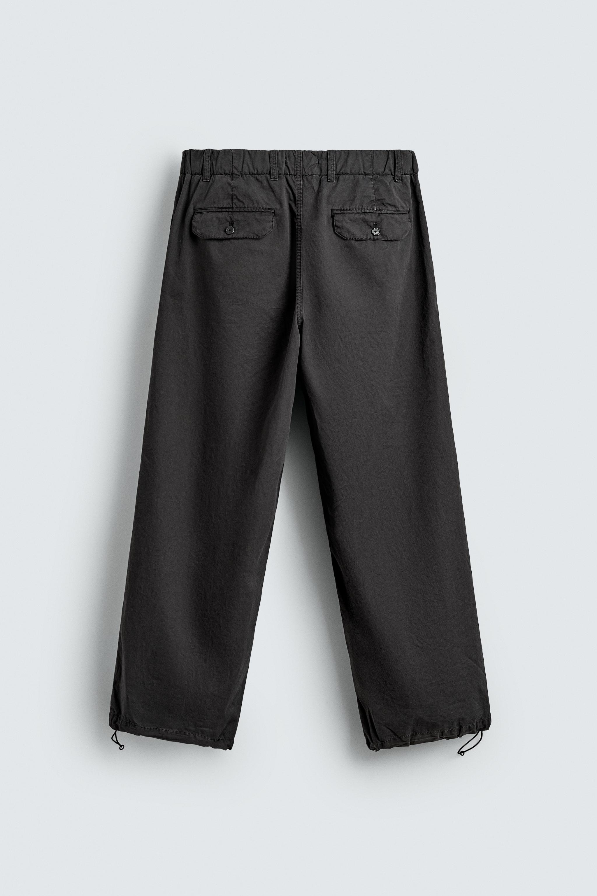 RELAXED FIT COTTON PANTS AARON LEVINE X ZARA