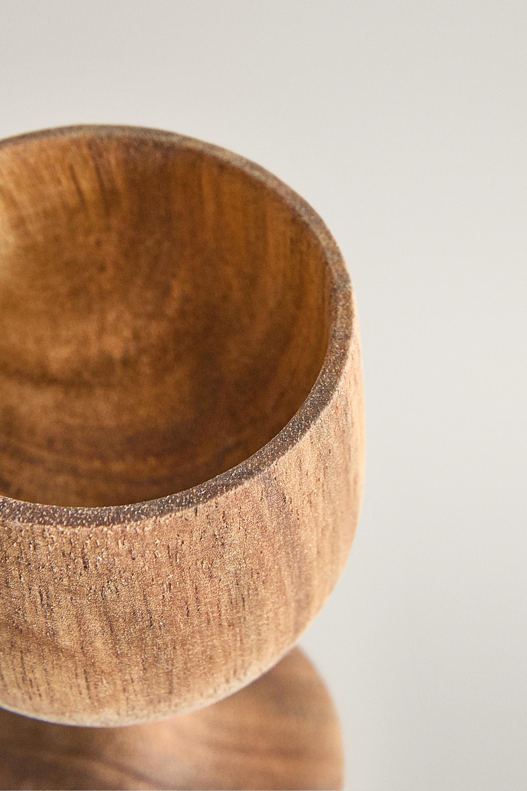 WOODEN EGG CUP