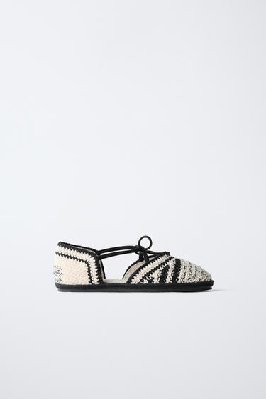 TIMELESZ - SAPATILHA DE CROCHÊ - Branco da Zara