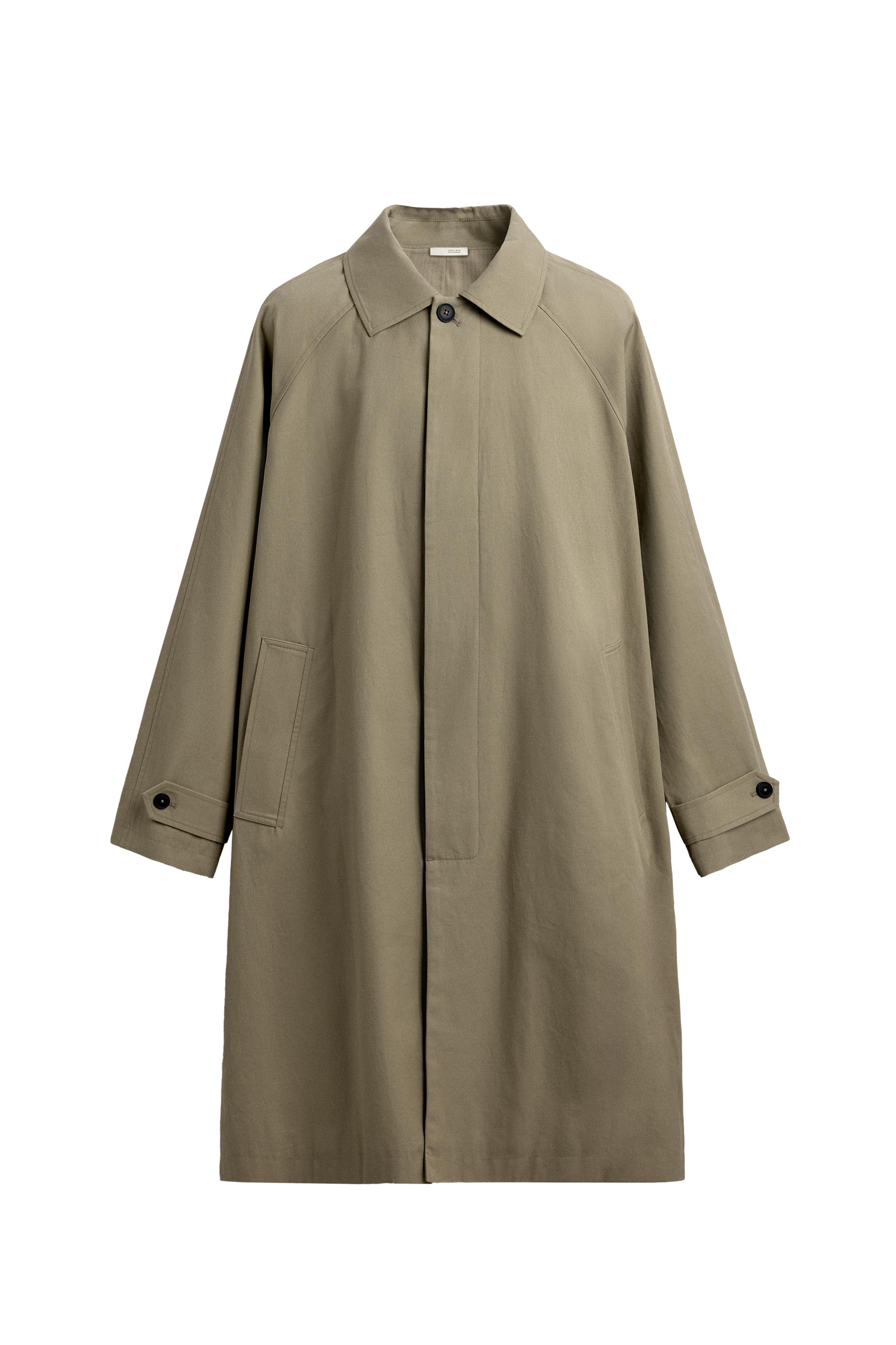 RELAXED FIT TRENCH COAT - Sand | ZARA United States