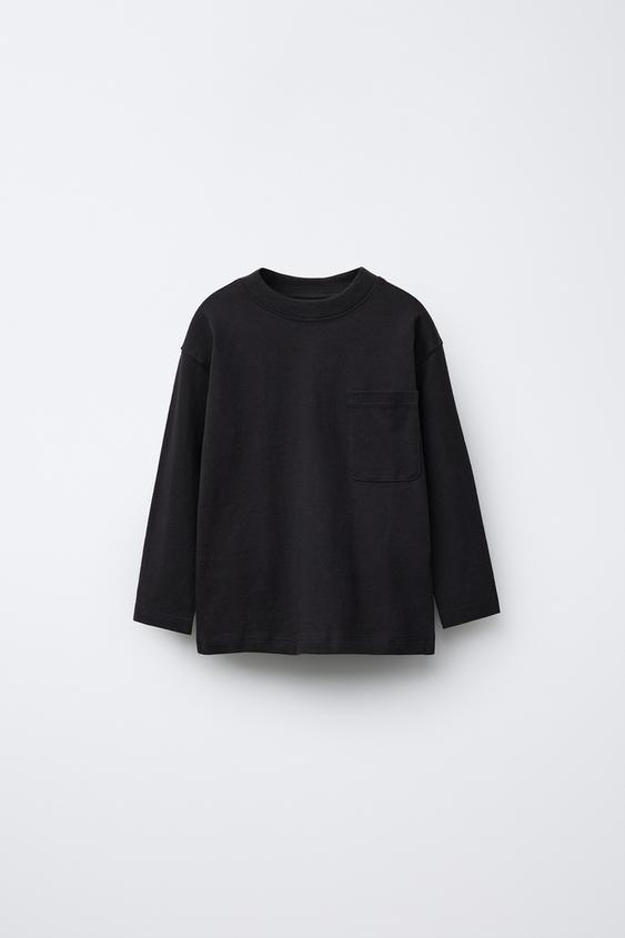 PLAIN POCKET T-SHIRT