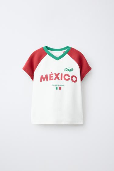 MEXICO PRINT T-SHIRT - White by Zara