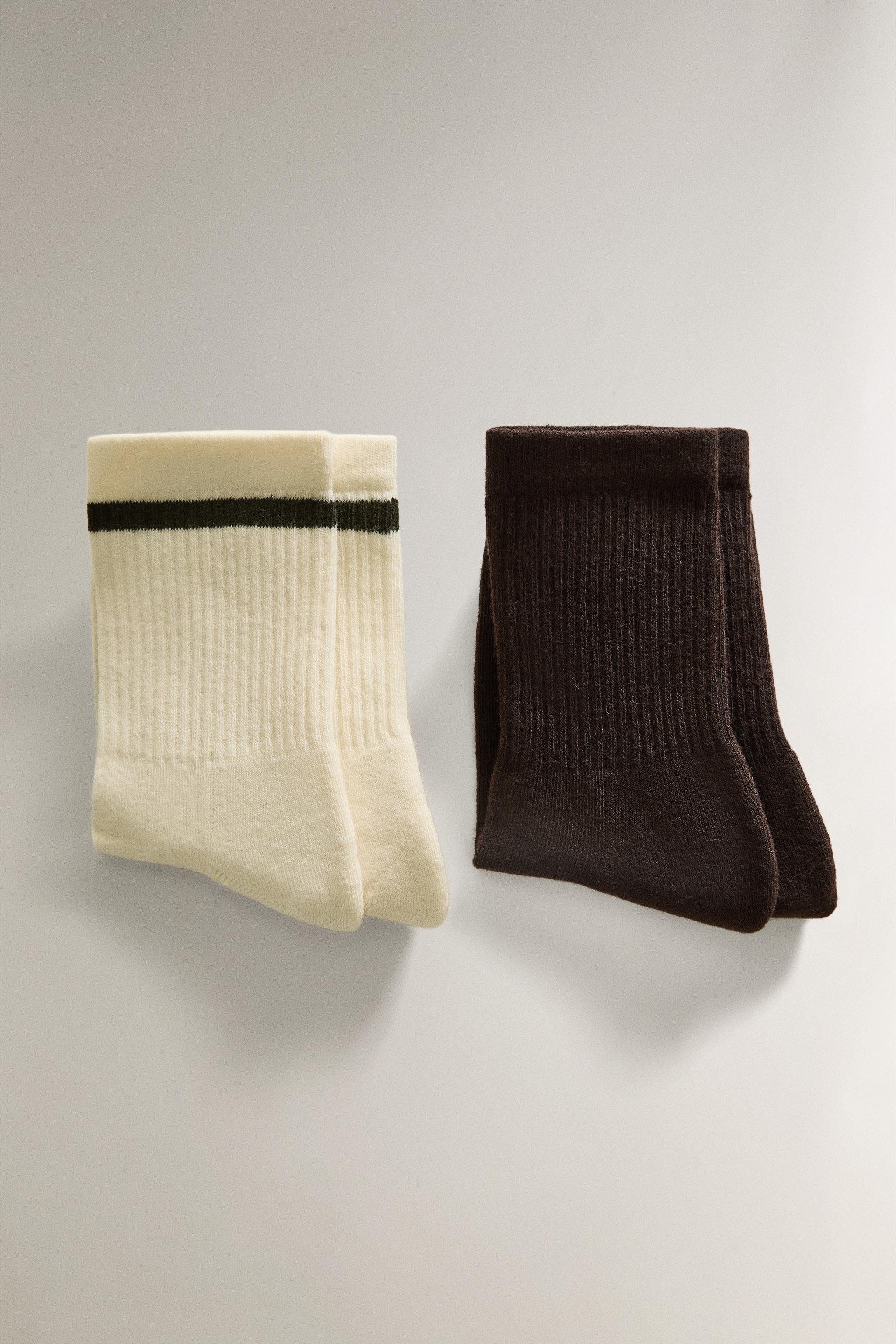 COTTON SOCKS SET (SET OF 2)