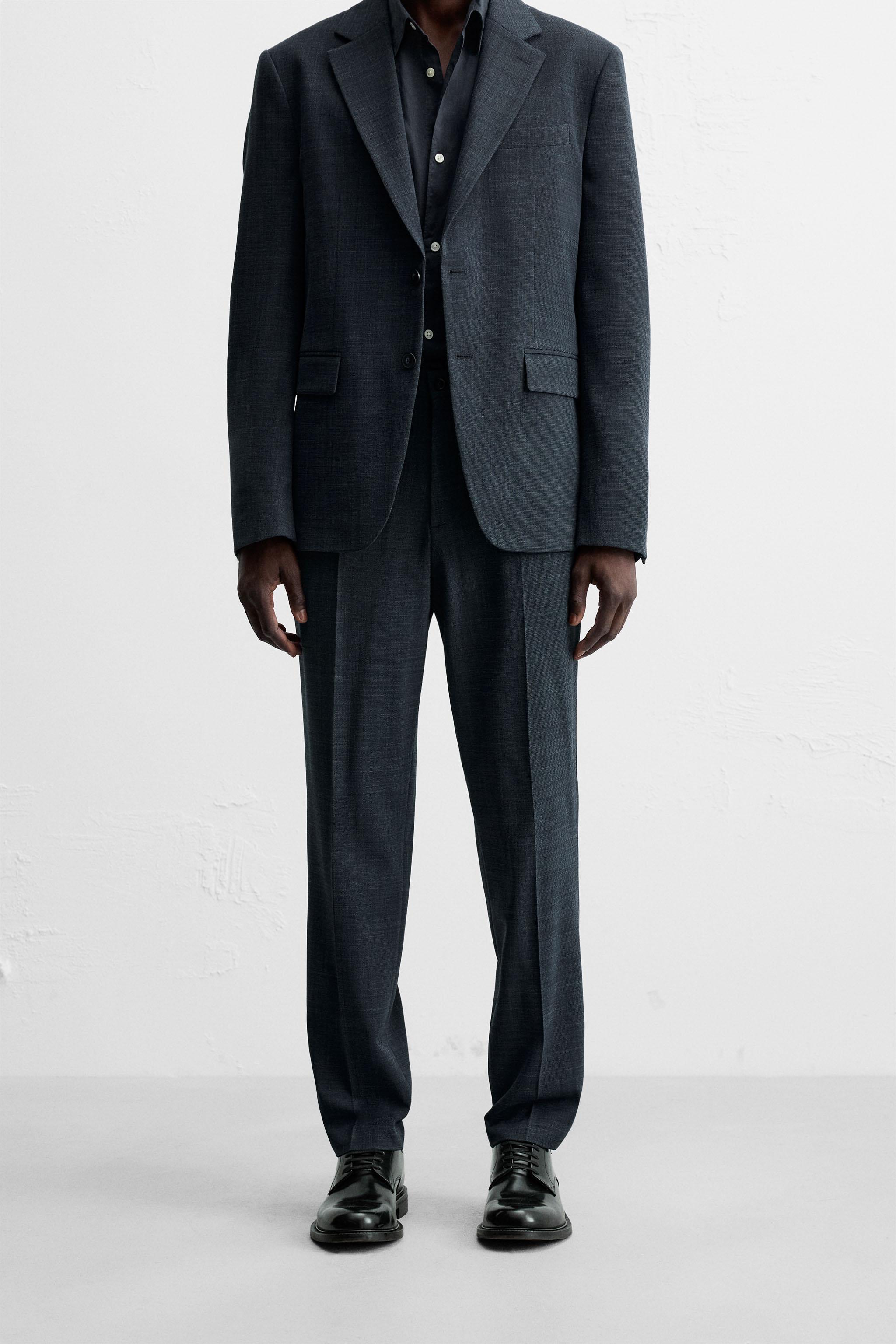 STRUCTURED SUIT PANTS