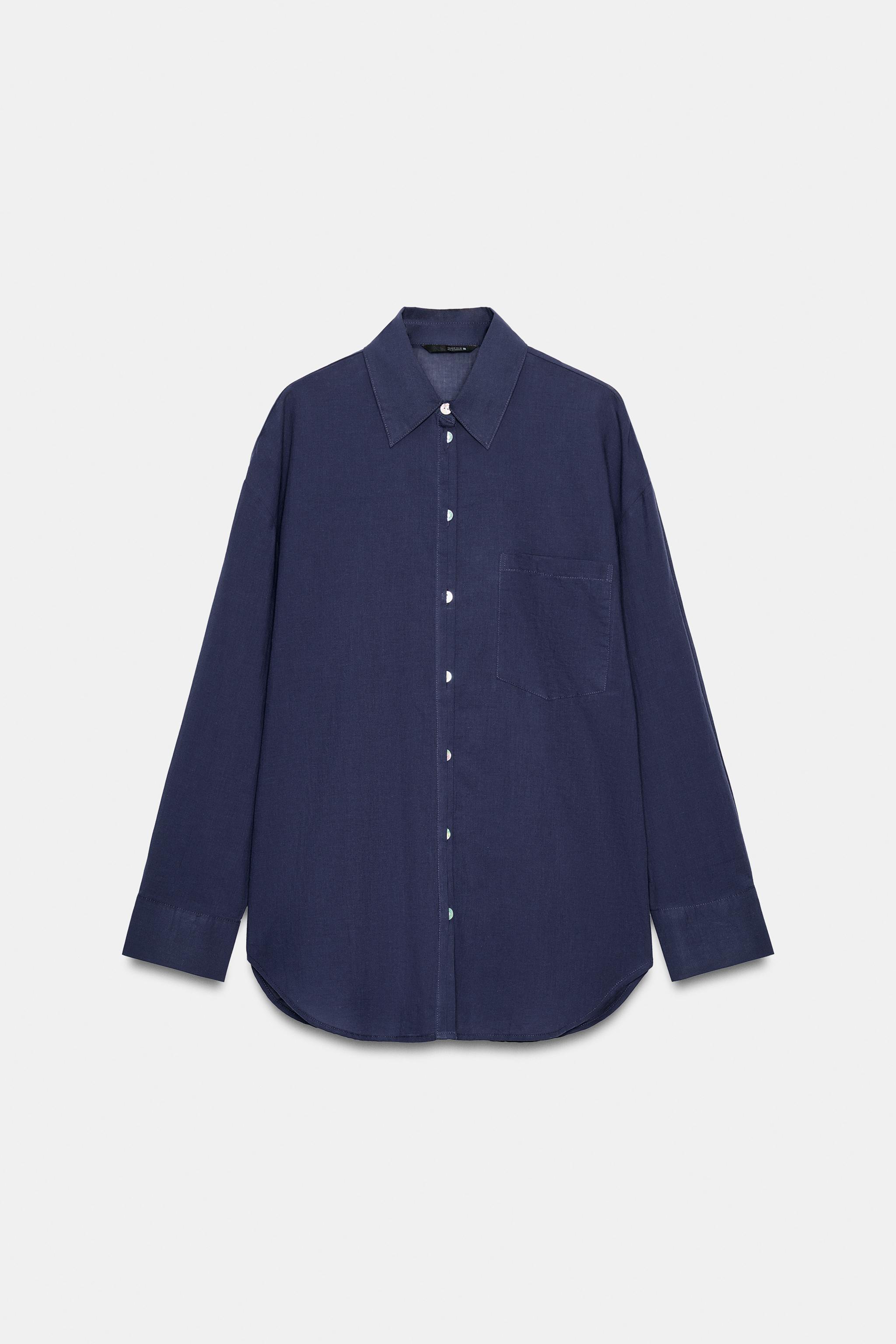CHEMISE OVERSIZE EN COTON