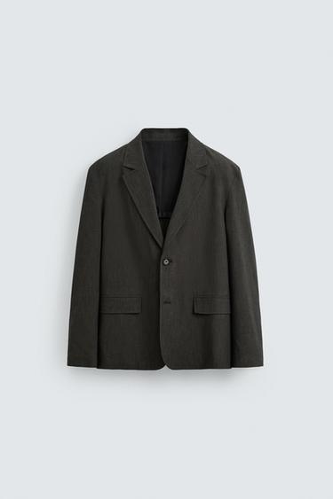 BLAZER ESTRUCTURA - Verdoso de Zara