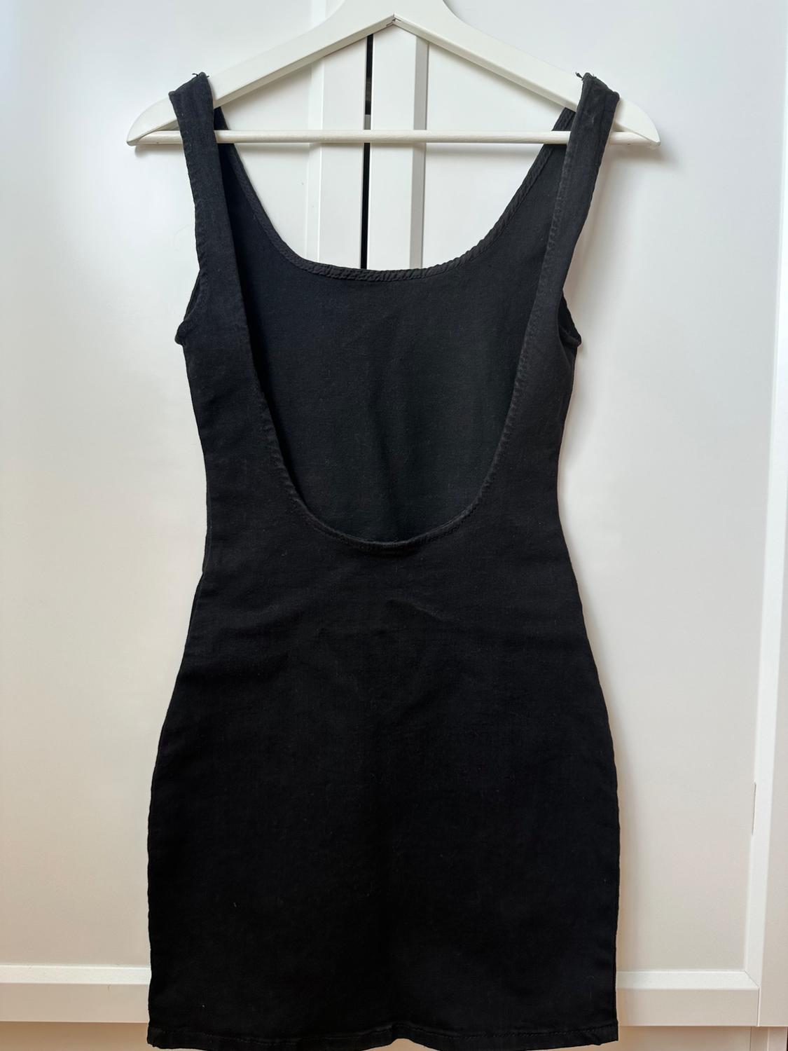 DENIM MINI DRESS - Image 4