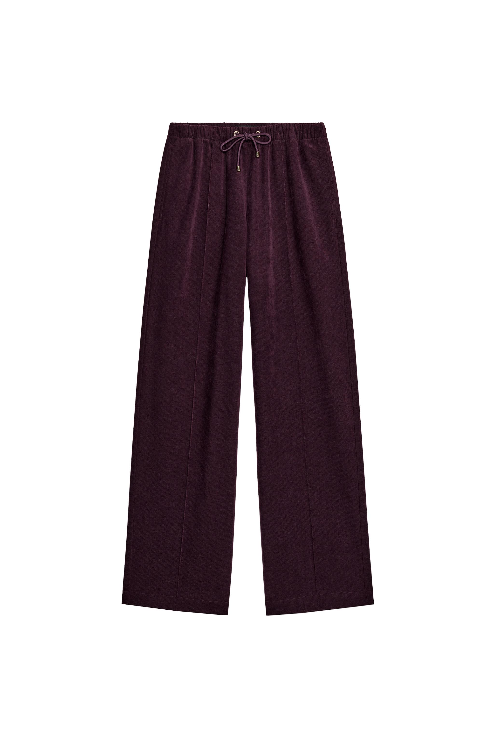 WIDE-LEG TROUSERS WITH ELASTIC WAISTBAND
