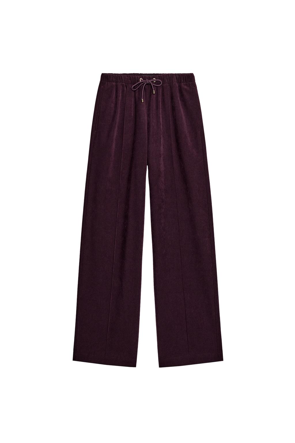 WIDE LEG ELASTIC WAIST PANTS - image 3