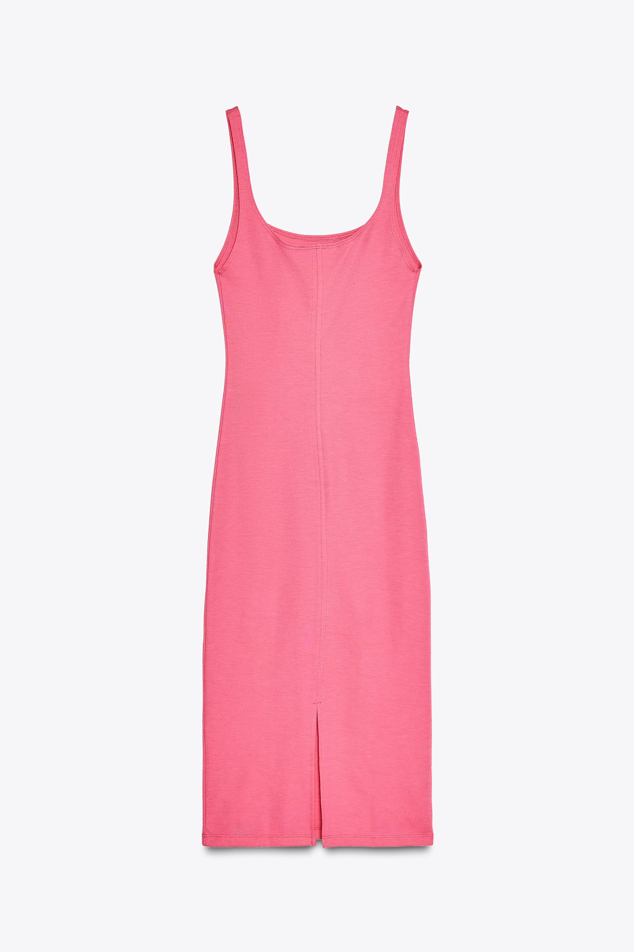 FITTED MIDI DRESS
