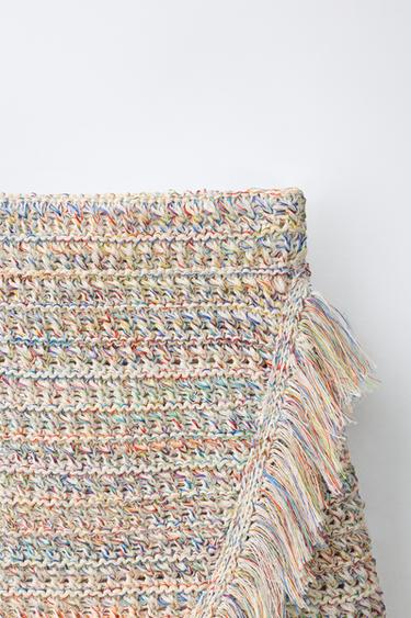 FRINGED SKIRT - Multicoloured by Zara - Image 2