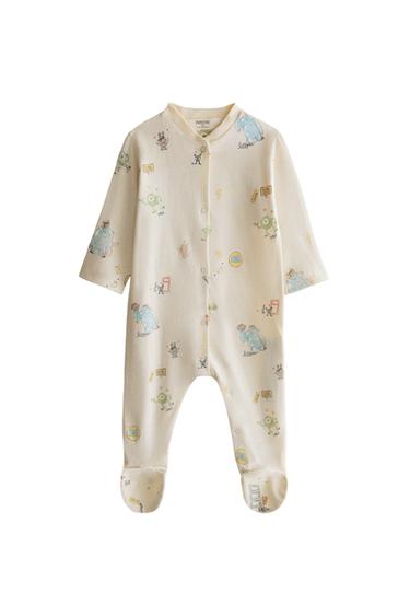 MONSTERS, INC. ©DISNEY/PIXAR BABY ROMPER - Light beige by Zara