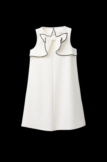 VESTIDO LAZO - Crudo de Zara - Imagen 0