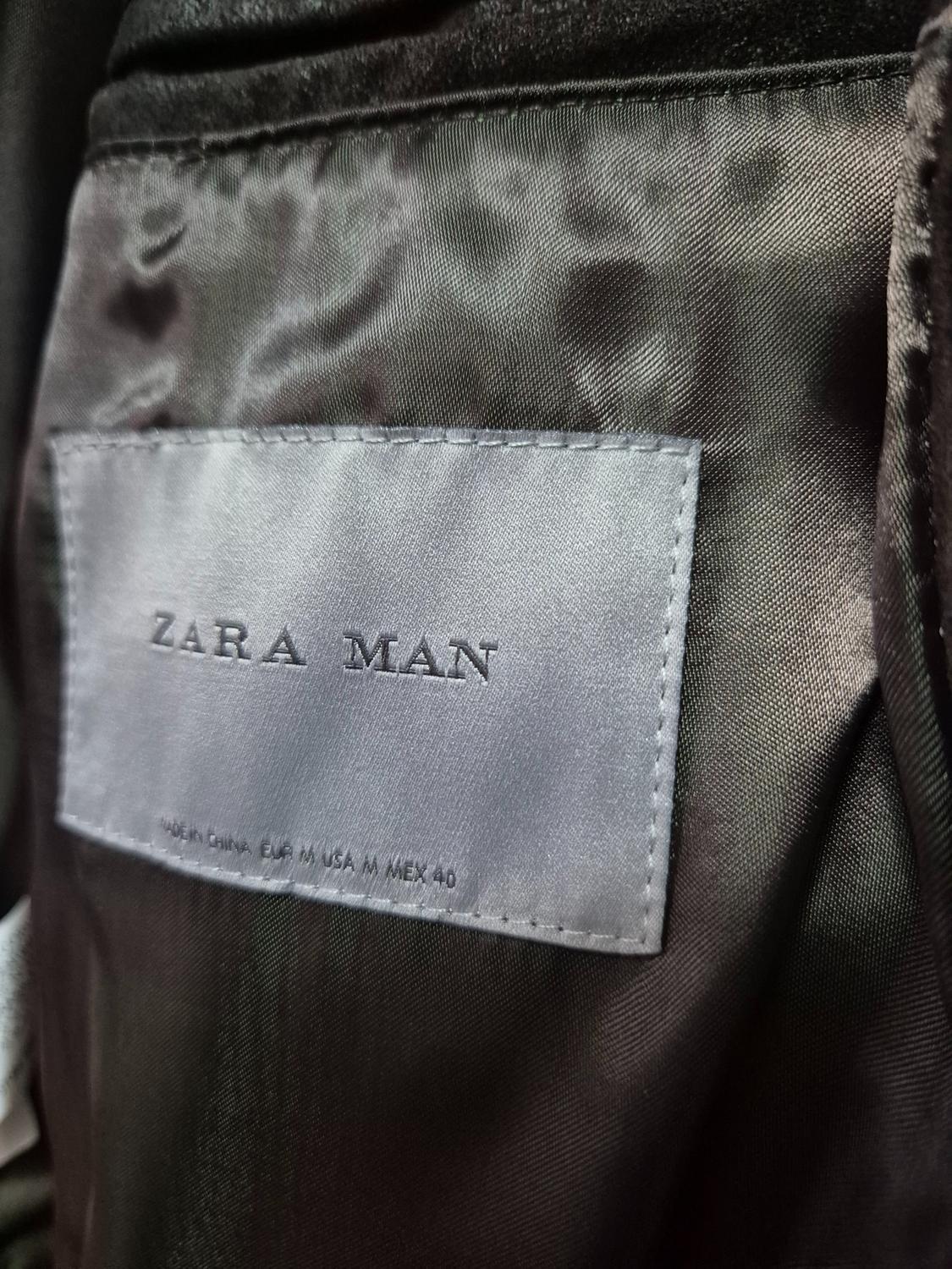 LEATHER BIKER JACKET - Image 3