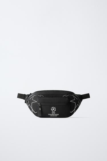 حقيبة خصر UEFA CHAMPIONS LEAGUE ® GLOW IN THE DARK - أسود الخاص بـ Zara