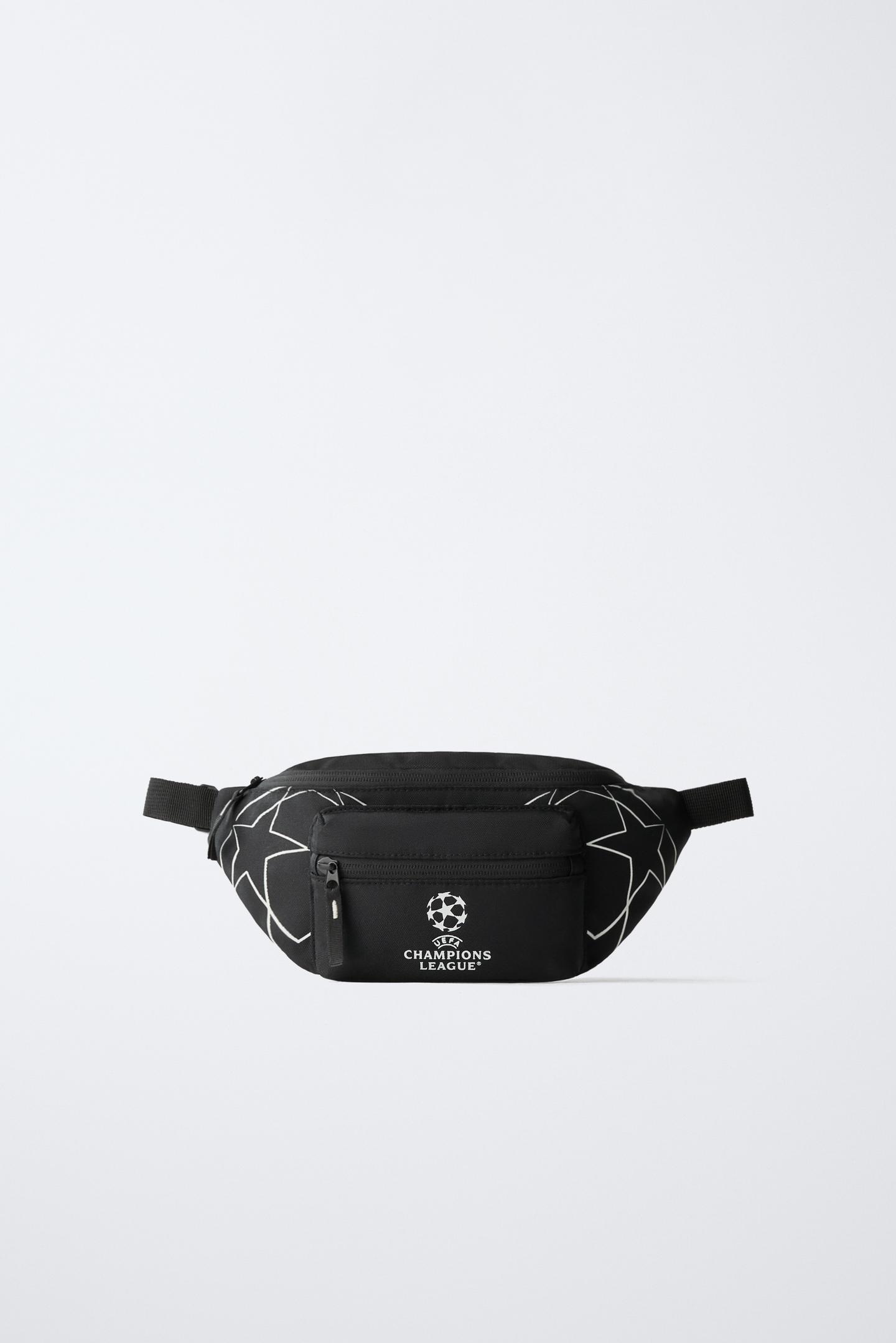 Детская сумка Zara UEFA Champions League ® Glow IN the Dark Belt, цвет: Чёрный — фото 1