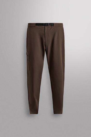 PANTALÓN TÉCNICO CARGO TREKKING - Marrón de Zara