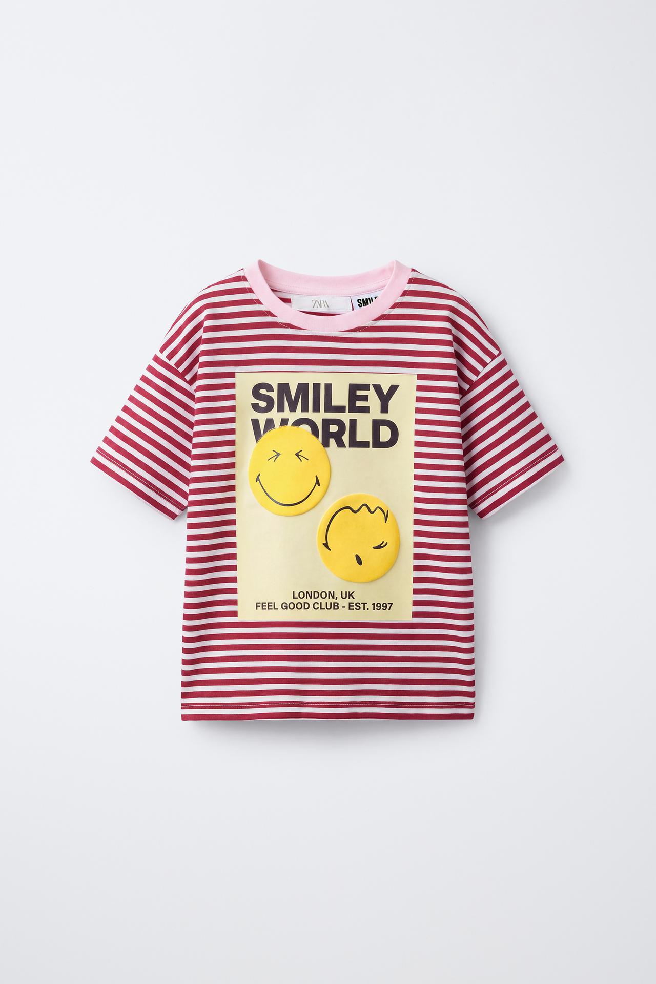 SMILEYWORLD ® STRIPED T-SHIRT — striped