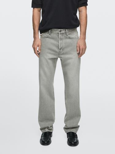 Zara Straight-leg jeans - Gray