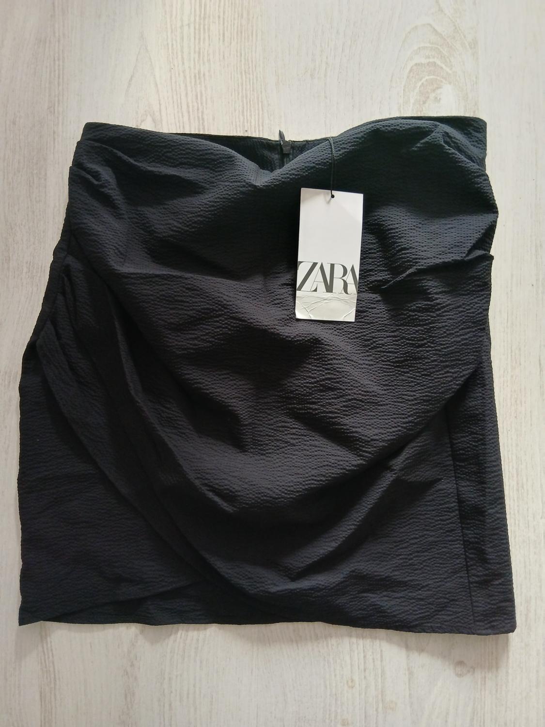 MINI DRAPED SKIRT - Image 5